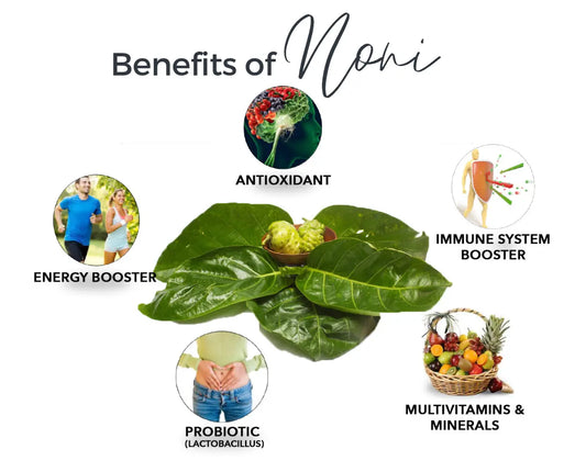Health benefits of noni fruit — vitamins minerals phytochemicals